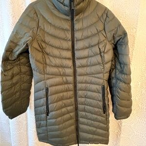 Michael Kors Olive Green Puffer Jacket